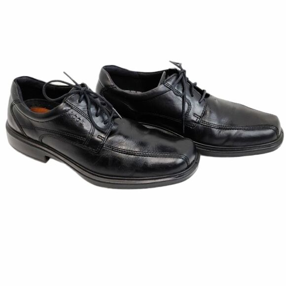 ECCO Helsinki Lace-up Leather Shoes - Picture 1 of 14